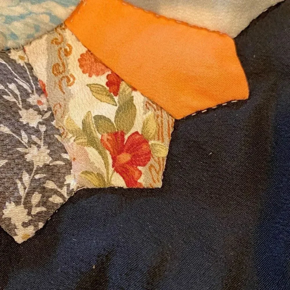 Quilt Block Zippered Bag Clutch